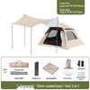 OEING Outdoor Camping Tent and Tarp Set
