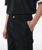 MUSINSA STANDARD Canvas Regular Fit Double Knee Carpenter Pants [Black]