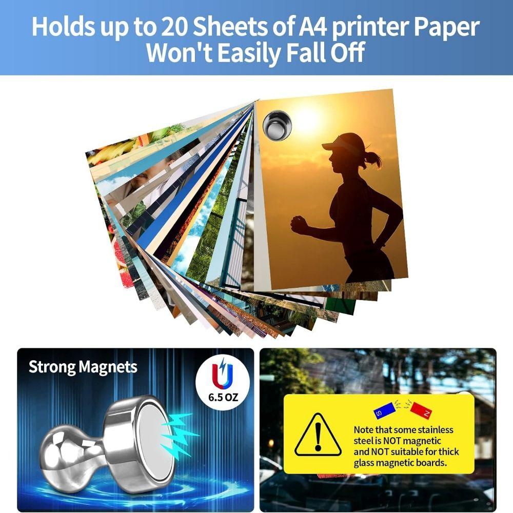 10Pcs Durable Magnetic Push Pins Powerful Small Neodymium Magnets Sucker Thumbtack  Refrigerator