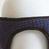 Daiso Solid Color Golden Earmuffs Navy
