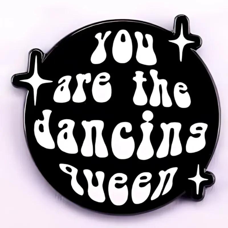 Fun Fun Quotes Alloy Brooch Cartoon Brooch Badge Metal Backpack Sweater Accessories Gifts Spot Wholesale