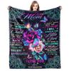 Gifts For Mom From Daughter Blanket Mothers Day Birthday Present 60x50 Inch
