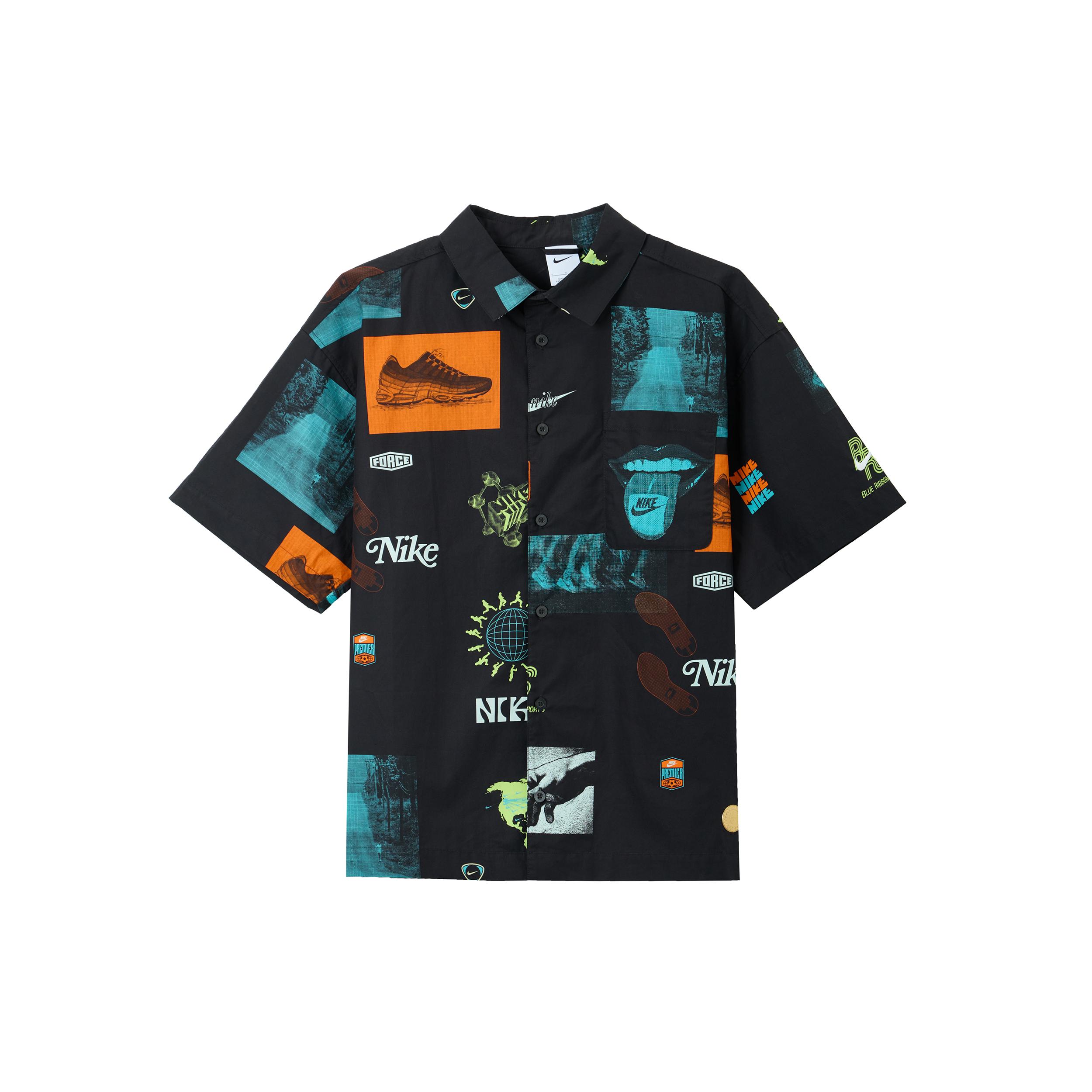 

New Nike Sportswear Shirt Men s Black HM4453-010 L