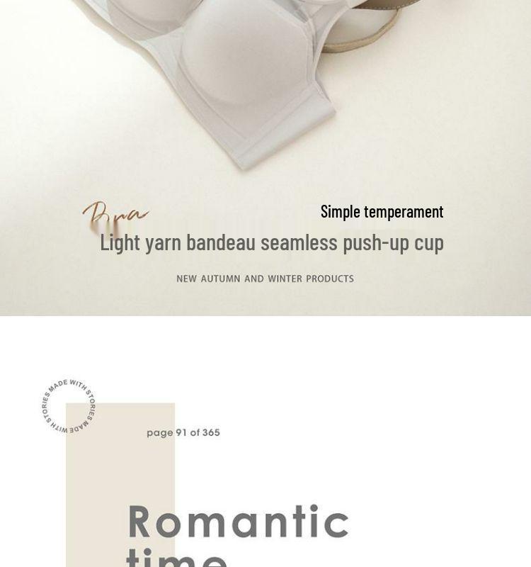 Rose Rendezvous: Red Seamless Push-Up Bra for Comfort and Enhancement