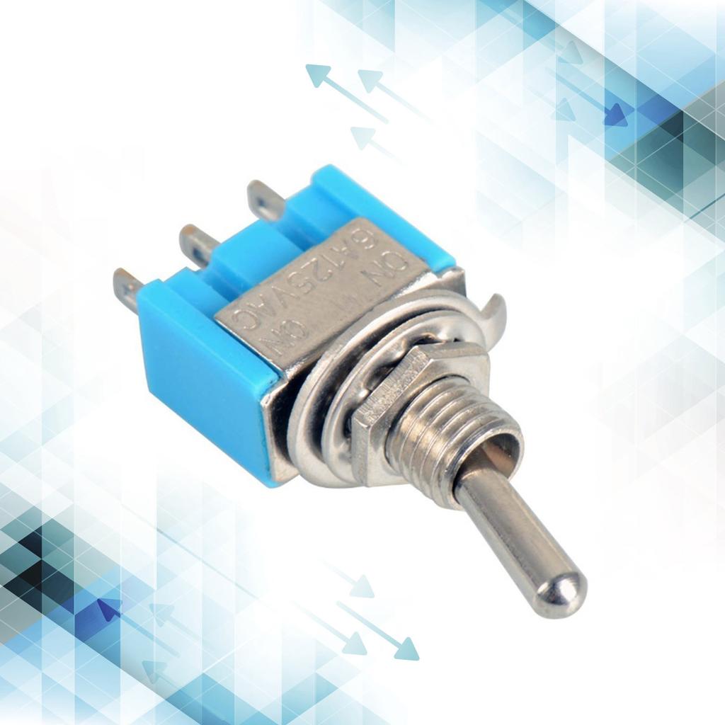 Versatile 3 Pin 3 Mode MTS-103 Ature Toggle On F Knob Switch Electronic Gadget for Car Electronics Auto Part