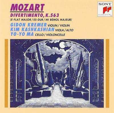 CD YOYO MA MOZART KREMER GIDON P  Mozart Divertimento SICC387  2004 Japan ObiClassical Used
