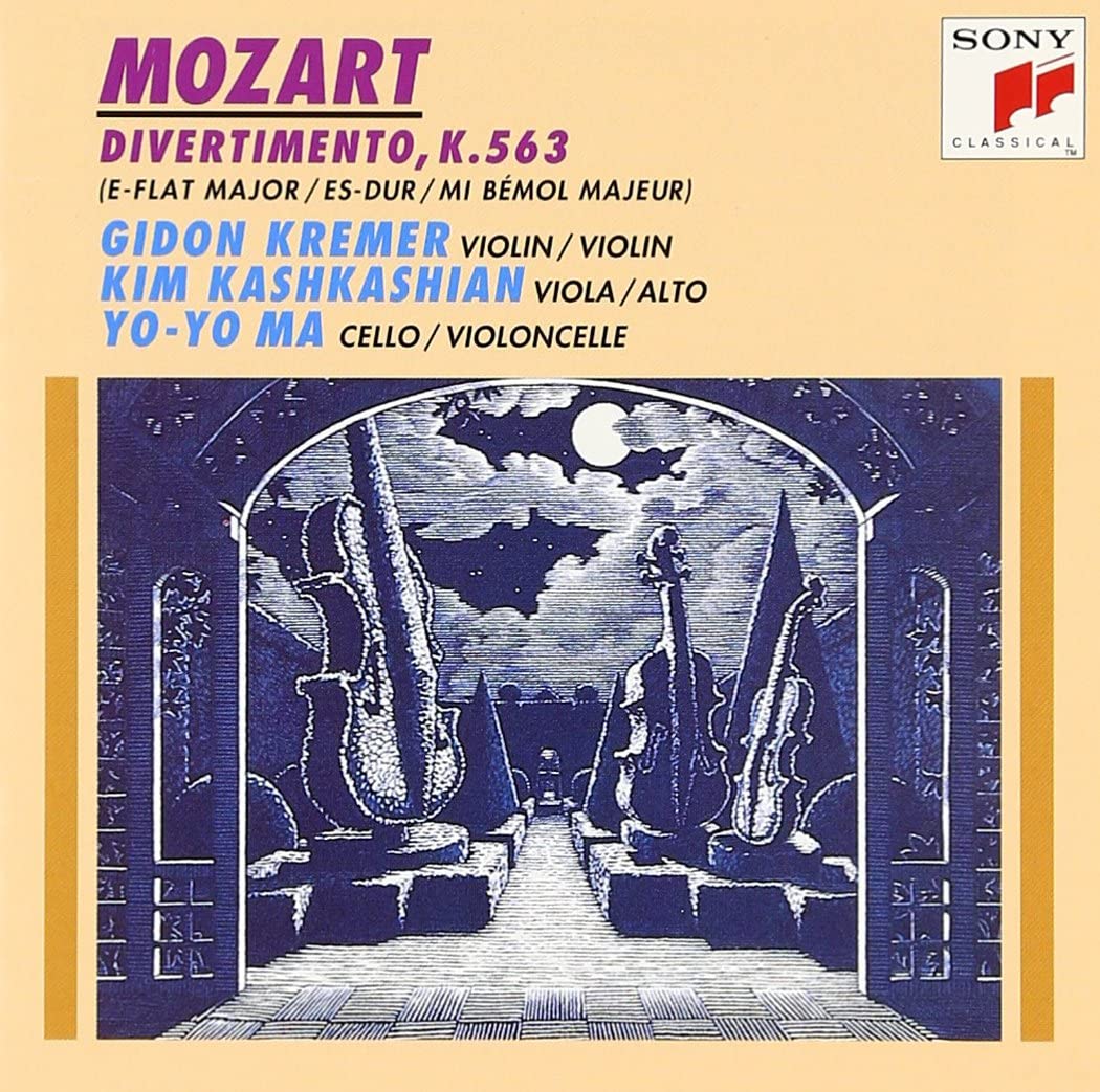 

CD YO-YO MA, MOZART, KREMER (ГИДОН), P - Mozart: Divertimento SICC387 Japan Obi Classical