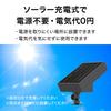 Takasho ExLights Solar Uplight FLAG, Dark Gray, Long-lasting illumination, Premium brightness, ABS resin, Polycarbonate, Aluminum, LGS-EL08