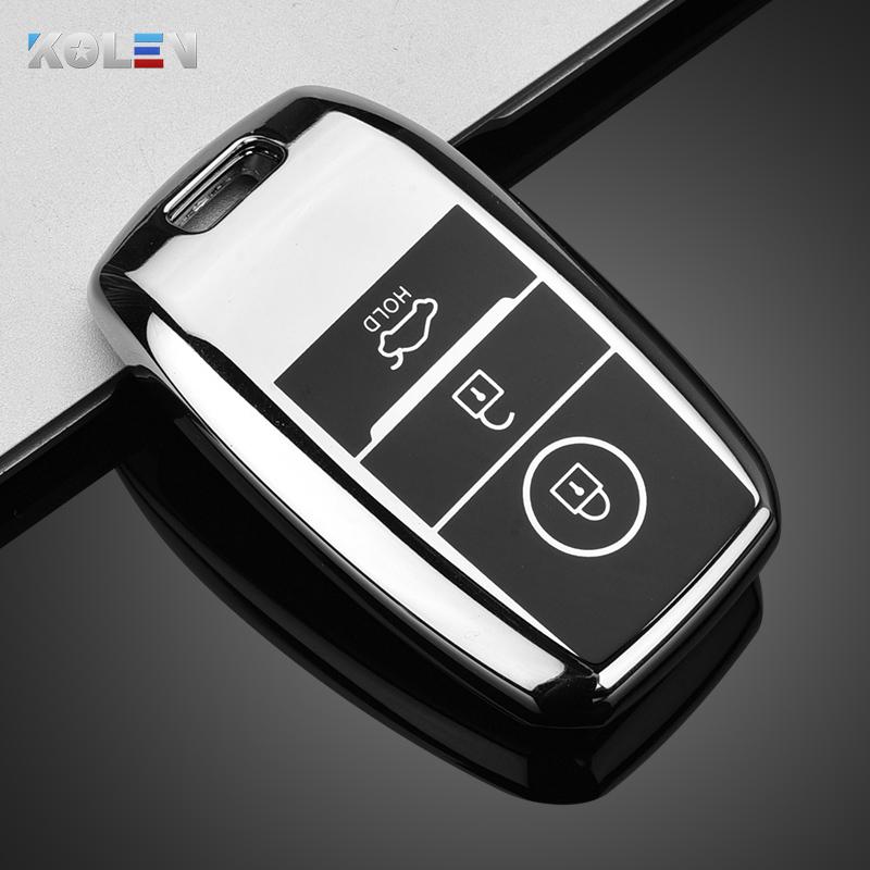 Soft Tpu Auto Smart Key Fob Cover Case Housing Fit For Kia Rio Rio5 Sportage Ceed Cerato K3 Kx3 K4 K5 Sorento Optima Picanto Auto Accessories