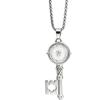 Stainless Steel Versatile Key Pendant Charm Necklace for Men & Women