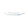 Fits 2016-2018 Civic 10th Gen Center Grille Trim: Upper & Middle Decorative Strips Modification