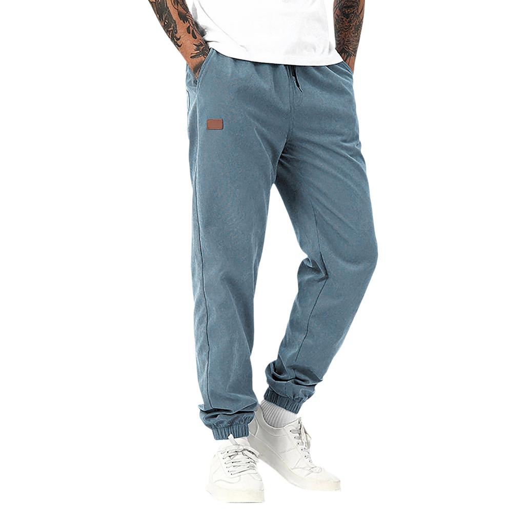 Casual Sports Pants Men's Loose Long Panel Fitness Running Training Pants