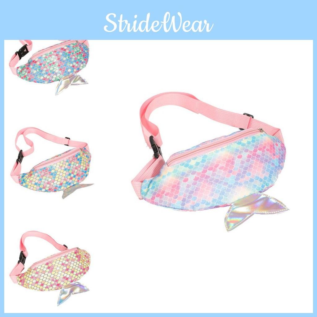 Cute Mermaid Children Fashion Shoulder Crossbody Bag Outdoor Leisure Gift Travel