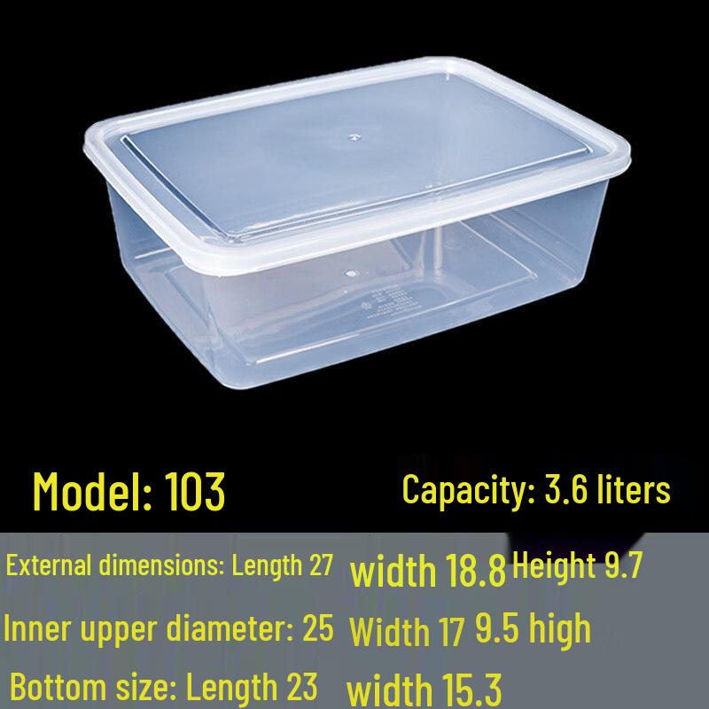 Youde 3.6L Transparent Food Storage Container with Lid