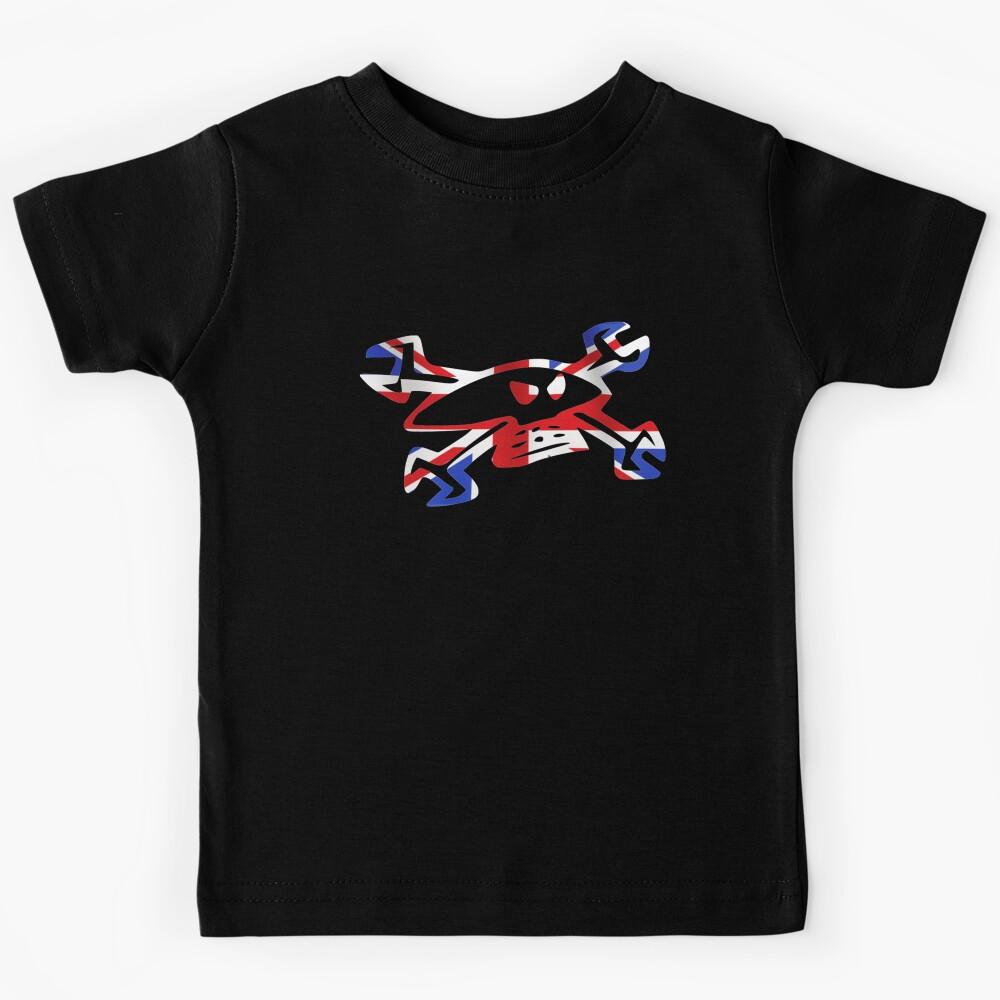 Guy Martin Skull Logo - Union Jack   Kids T-Shirt 140