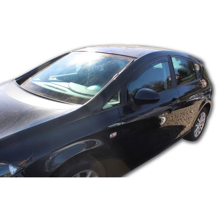 J&amp;J AUTOMOTIVE | Heko Deflecteurs d'air Déflecteurs de Vent Pour Seat Leon 2 2005-2012