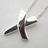 [Used] TIFFANY/Tiffany 925 Kiss Pendant/Necklace/j5-5