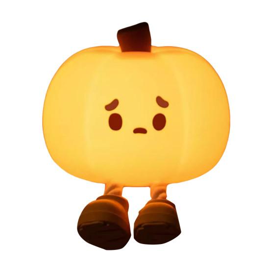 Magician Night Light 3 Brightness Levels Ghost Pumpkin Design Warm