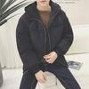Jacket Hooded Down Mens Winter Thick Warm Cotton Jacket Cartoon Printed Letter Embroidery Zipper Coats Bread Jacket