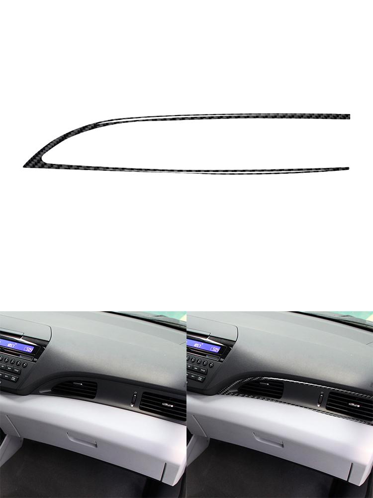 Black Car Interior Decoration Protection Carbon Fiber Sticker For Honda CR-Z 2011-2016 Auto Styling Accessories