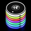 IMKC9 Car USB Charging Luminescent Cup Pad Interior Atmosphere Lamp For Alfa Romeo serpent Giulia 159 156 MITO Stelvio 147 Accessories