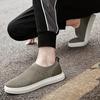 2025 popular men's shoes flying woven board shoes summer socks shoes cloth shoes men's breathable and lightweight casual shoes men