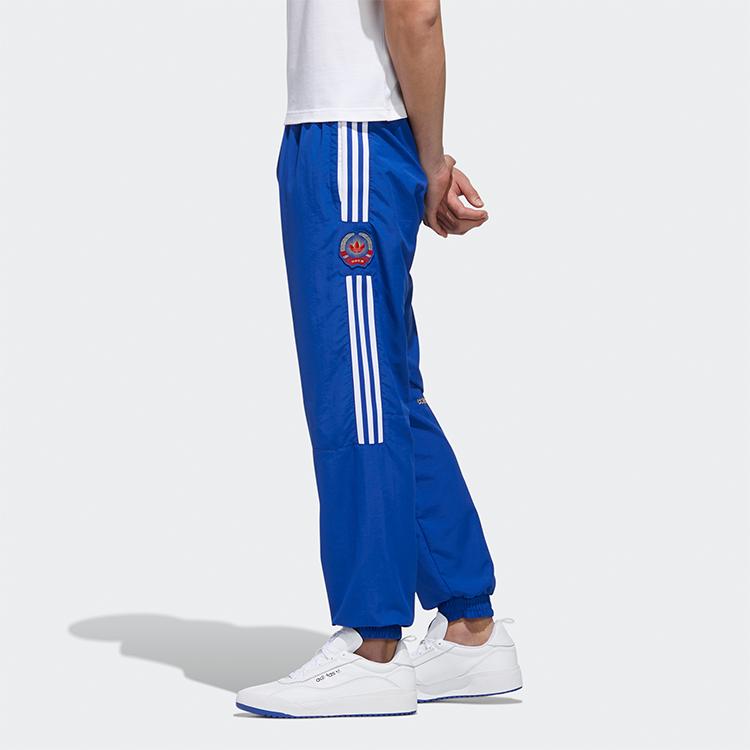 Adidas Originals Mic Tp1 Striped Track Pants Men Bottoms Royal-Blue GP3492