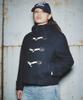 Women'S Angel Hooded Duffle Coat - Navy