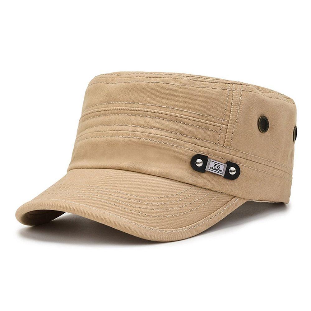 Outdoor Sunscreen Casual Fishing Peaked Cap Sun Hat Cadet Hat Baseball Cap хаки