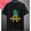 Funny Swinger Pineapple Boat Graphic Tshirt With Cruise Gets Me Wet Shortsleeve Crewneck Cotton Adult Tshirt Unisex Clothing