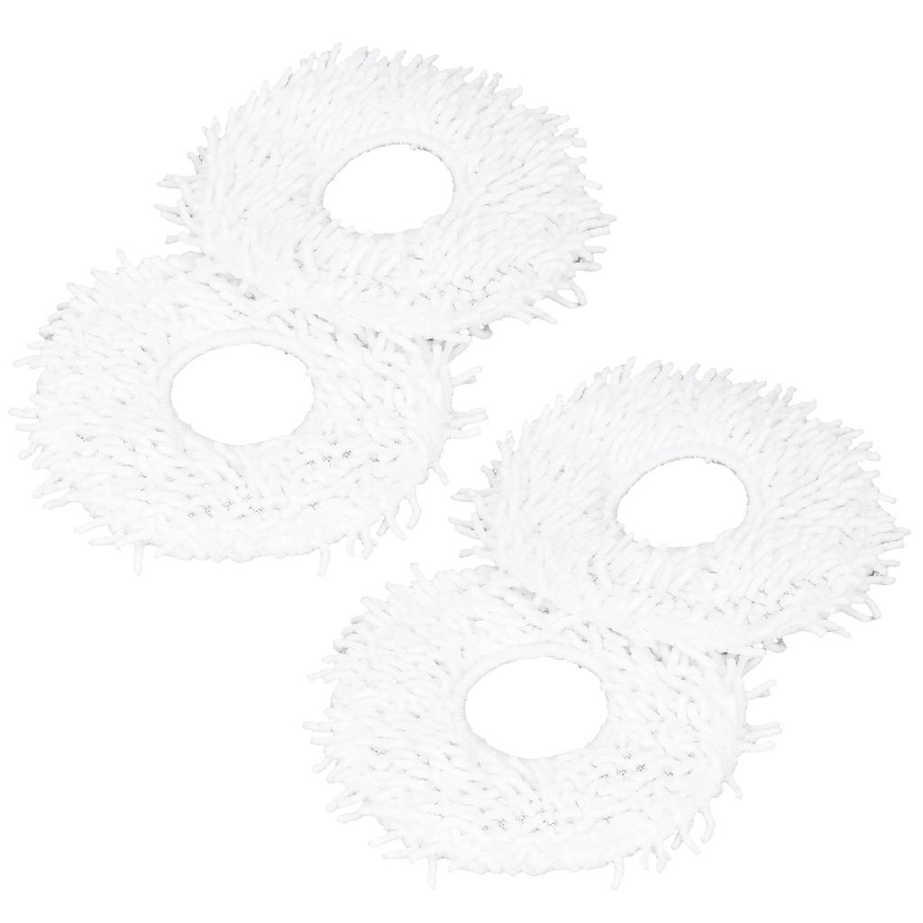 4Pcs Sweeper Replacement Mop Cloth Cleaning Mop Pad Non Woven Cloth for N9+ Sweeper Robot