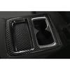 For Honda Accord 2018- Carbon Fiber ABS Trim Rear Armrest Water Cup Cover