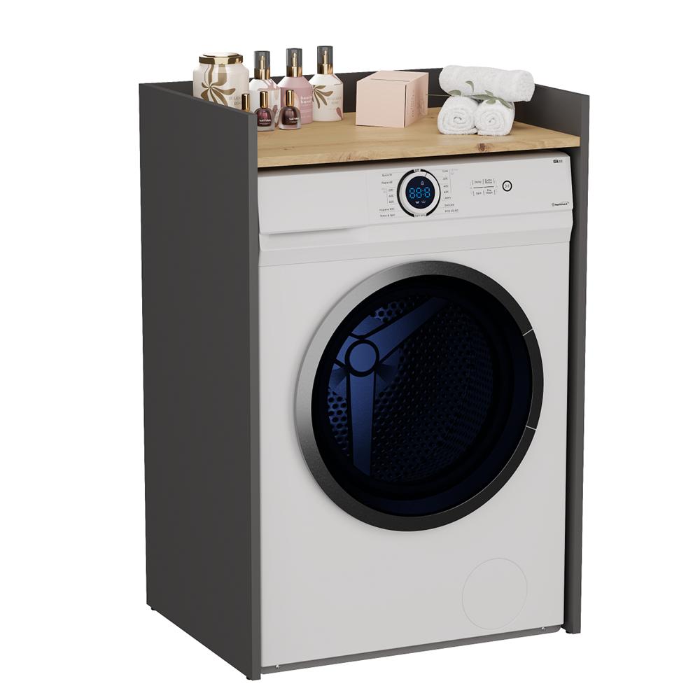 Pola Np Washing Machine Cabinet - Anthracite/Artisan Oak