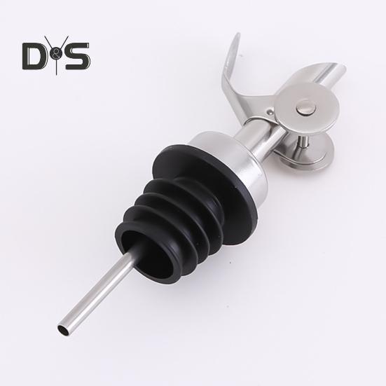 Automatyczny nalewak do wina Samozamykający się dzióbek ze stali nierdzewnej z kontrolą przepływu Bez kapiący dozownik do alkoholu do butelek