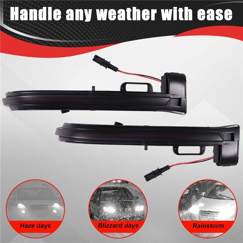 Modern Styling LED Sequential Turn Signal Indicator For 308 T9 SW II Mk2 Dynamic Side Wing Mirror Blinker Lamps