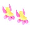 1Pair 3Cm Roller Skate Fancy Doll Shoes Toys For Girls Christmas Decorative