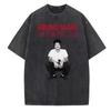 Bruno Mars The Romantic Tour  Washed Cotton Printed Tshirt Men Women Hip Hop Short Sleeve Oversized Summer Male Tee Shirt