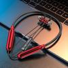 Neckband Earphone Magnetic Noise Reduction IPX5 Waterproof Sport Wireless Bluetooth-compatible Headset for Mobile Phone