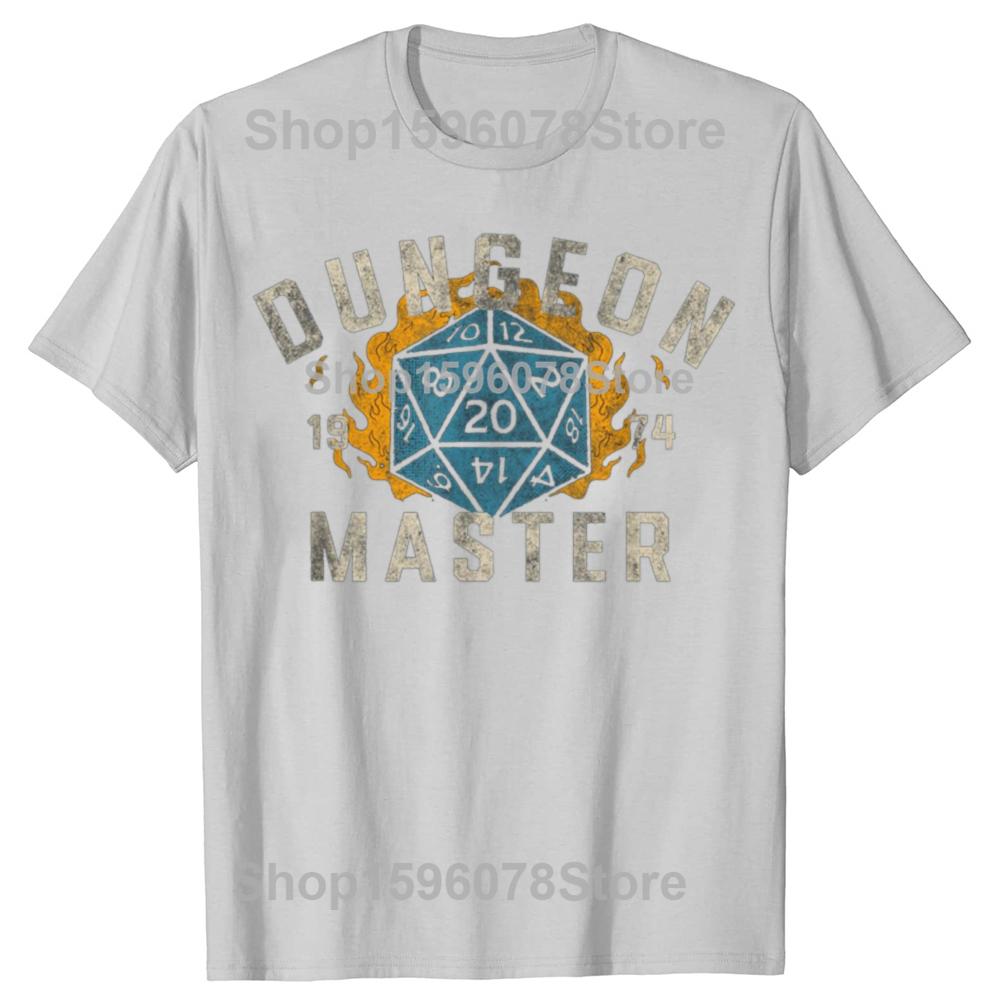Vtipná grafická trička Dungeons & Dragons Dungeon Master Pánská Dámská Humor Streetwear Tričko Krátký Rukáv Unisex Volné Oblečení
