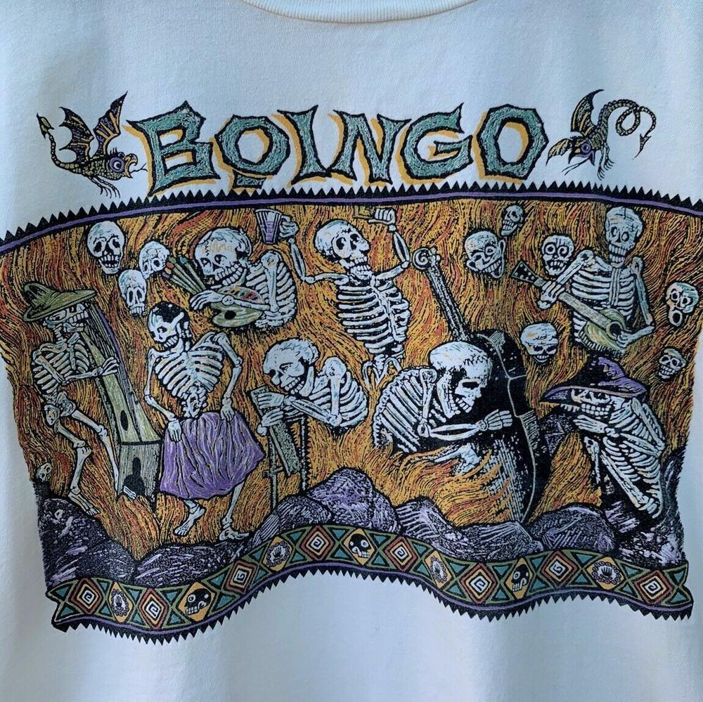 Vintage 1993 Oingo Boingo Los Angeles tour Tshirt Unisex Tee Unisex T-Shirt S