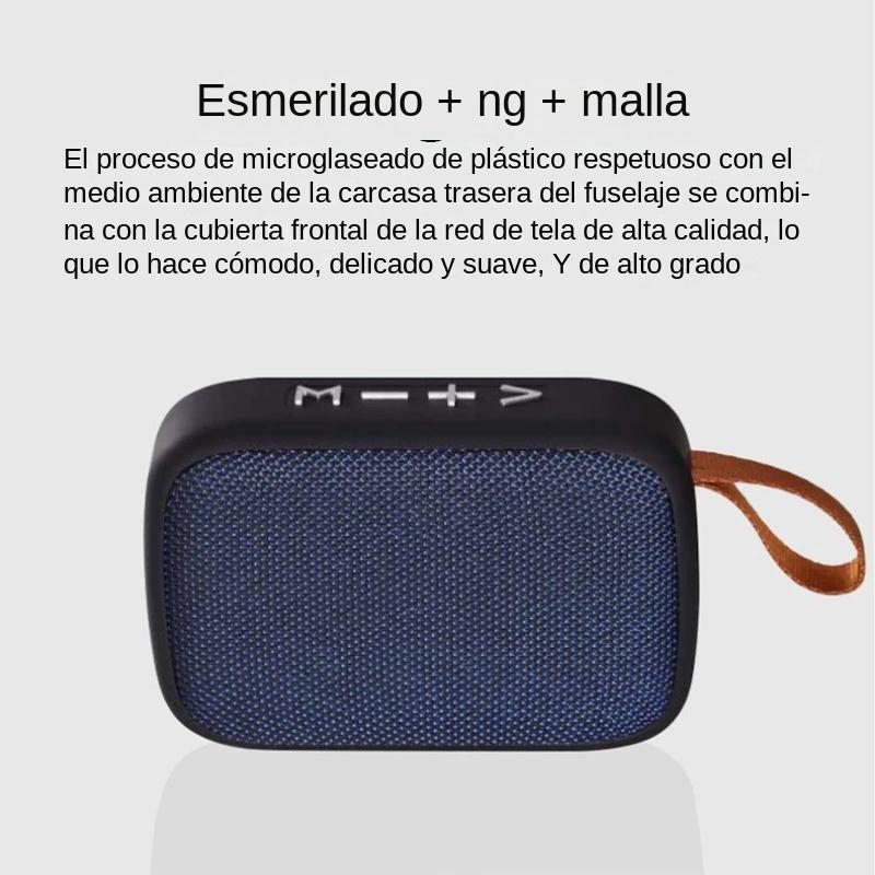 G2 Wireless Bluetooth Speaker Portable ABS Environmentally Friendly Plastic Computer Bluetooth Mini Stereo TF Card FM Radio AUX