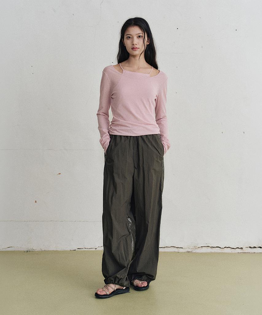 Monokeulom Niki Banding Pants (Khaki)
