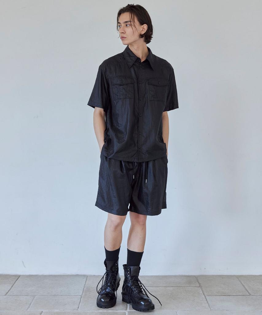 SENTAIR Glossy Shorts_Black