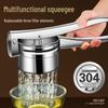 Jinglingxin 304 Stainless Steel Manual Citrus Juicer
