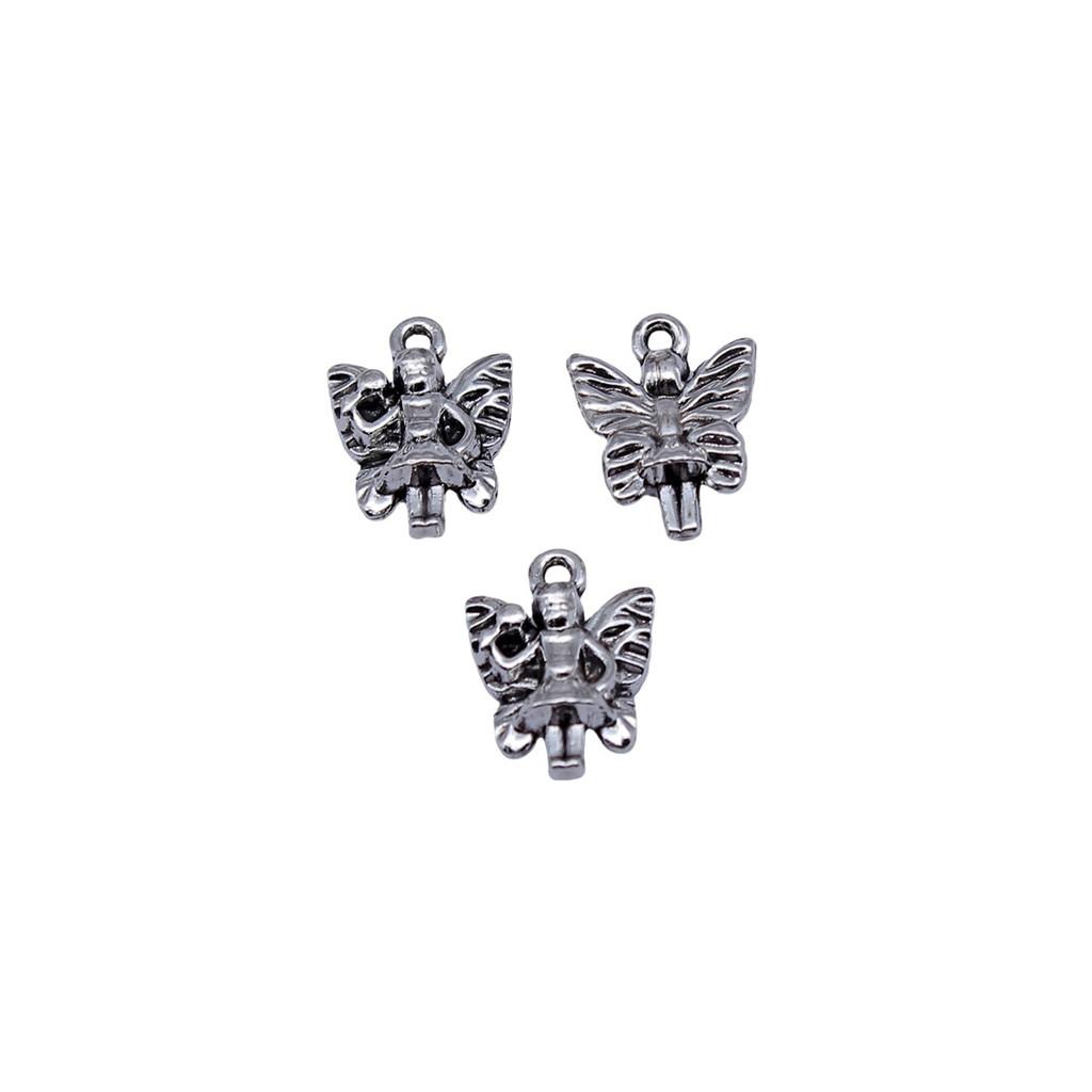 Angel Charms Alloy Fairy Pendants For Religious Holiday Jewelry Making