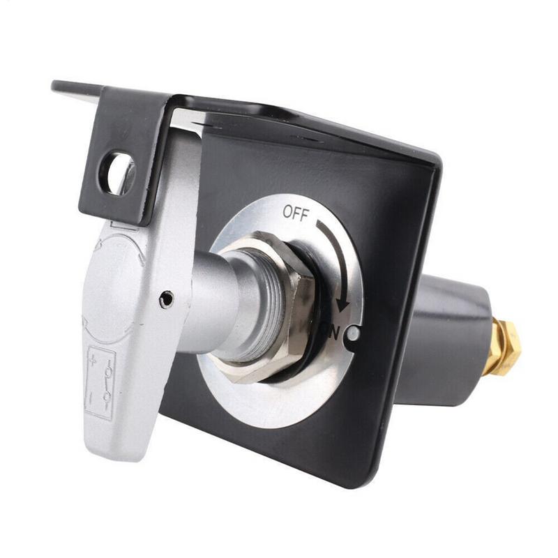 Car Battery Switches 12V-36V RV Battery Cutoff Automotive Power Cutoff Master Power Shut Off Isolator With Locking Panel