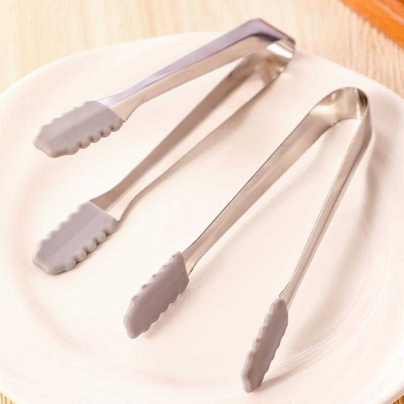 Set of 10 BBQ Bread Clamps Sugar Tongs Practical Tool for Entertaining