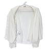 MIUMIU White MK1627 Lace Blouse Tops 36 whiteUsed