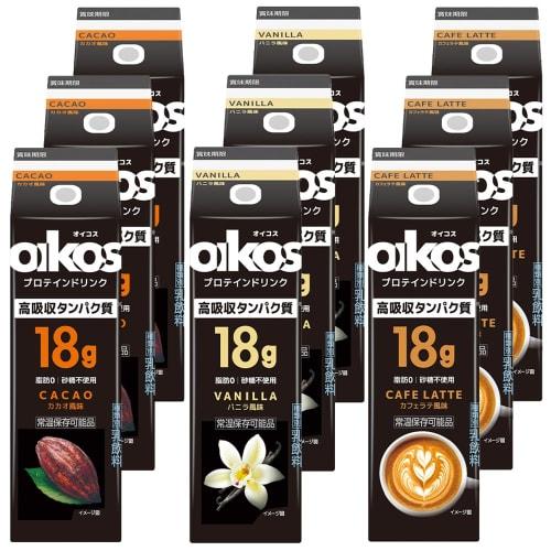 Danone Japan Danone Oikos Protein Drink 240ml (Set of 3, 3 Bottles Each) Highly Absorbable Protein