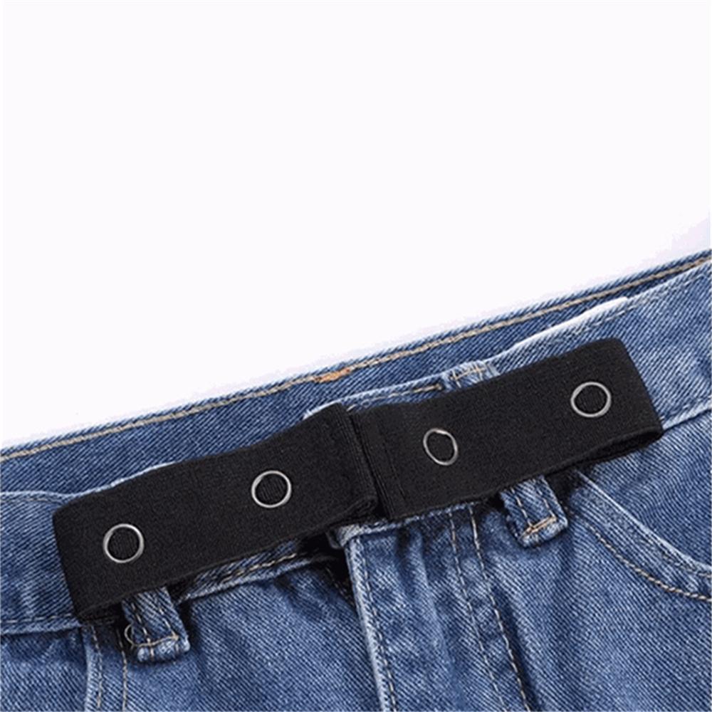 1PC Fashion Adjustable For Pregnant For Women Without Buckle Elastic Belts Easy Belts Pants Waist Extension Belt No Hassle Belt